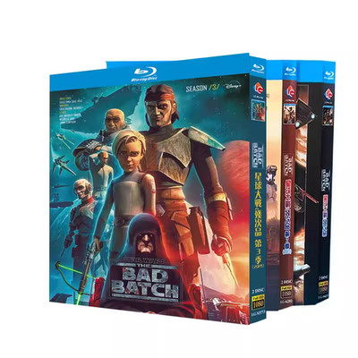 Star Wars The Bad Batch Season 1-3 (2024)   Series  6 Disc