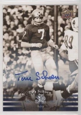 2013 Upper Deck University of Notre Dame Auto Tom Schoen #15 Auto