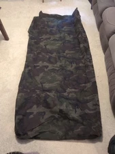 Coalcracker Oilcloth Bivvy Bag In Camo