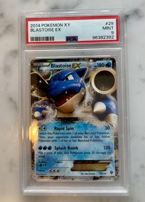 2014 Pokémon XY Blastoise EX