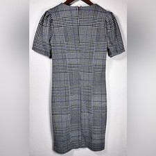 Ralph Lauren Classic Houndstooth Midi Dress Size Small