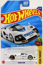 2025 Hot Wheels #226 Peak Pursuit Mazda 787B white