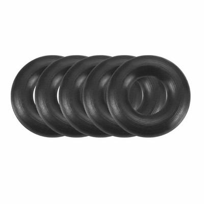 100pcs 7mmx1.9mm black flexible nitrile rubber O ring oil seal washer grommets  