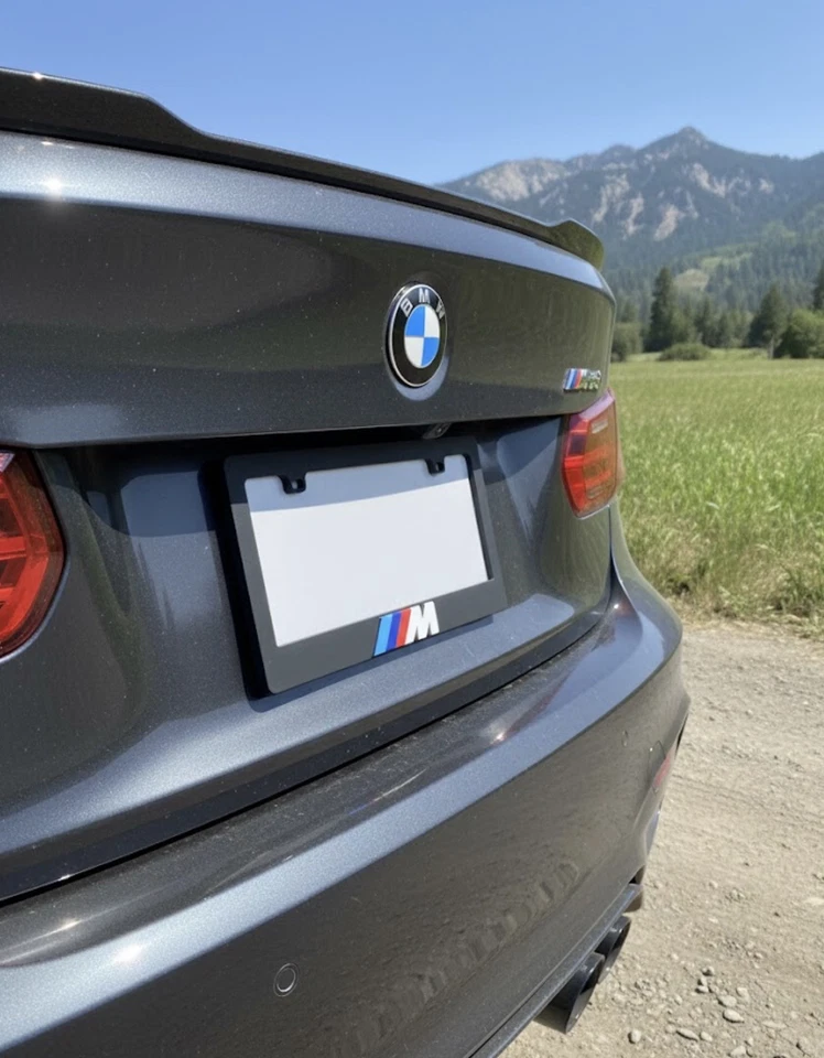 BMW M Logo 3D license Plate Frame ( Handmade )🇺🇸 - Image 3 of 4