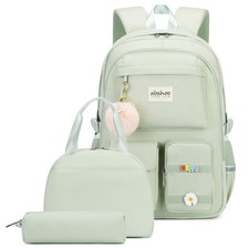 School Backpack for Girls Bookbag with Lunch Bag Teen