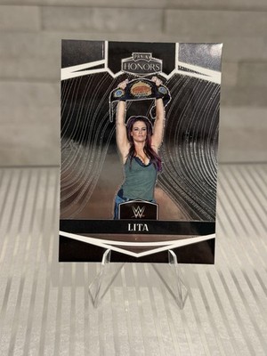 Lita 2023 Panini Chronicles WWE Panini Honors Foil Holo Wrestling Base Card