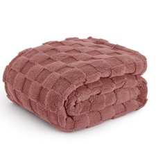 GentleSoft Twin Blanket for Bed - Super Soft Cozy Twin (60" x 80") Dusty Pink