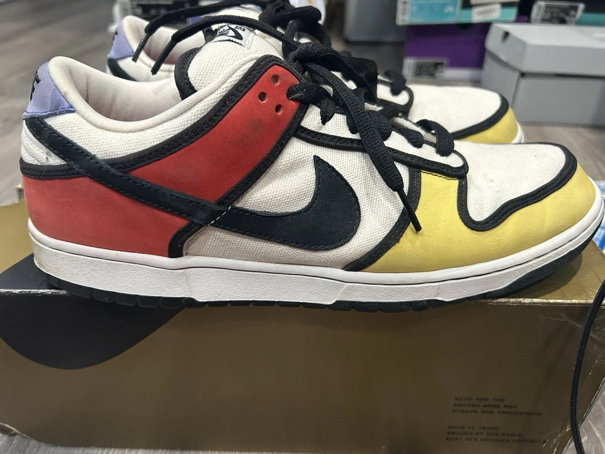 Preços baixos em Nike Dunk Pro SB Low Piet Mondrian | eBay