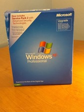 Vintage Microsoft Windows XP Professional Upgrade w/ SP2 - Mint
