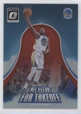 2017 Panini Donruss Optic All Clear for Takeoff Red Prizm 24/99 Kevin Durant 1x9