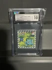 1999 Pokemon Oddish & Bulbasaur Stickers Series 1 Artbox #Pr43 CGC 10