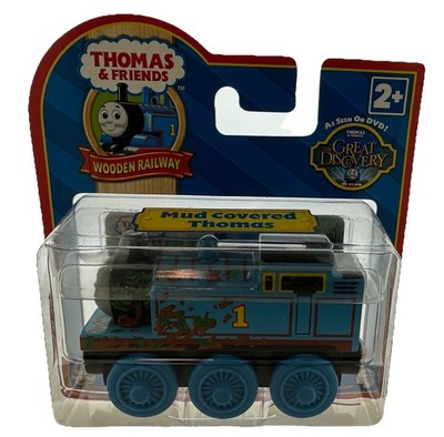 Thomas Wooden Railway Mud Covered Thomas LC98015 New in Box!