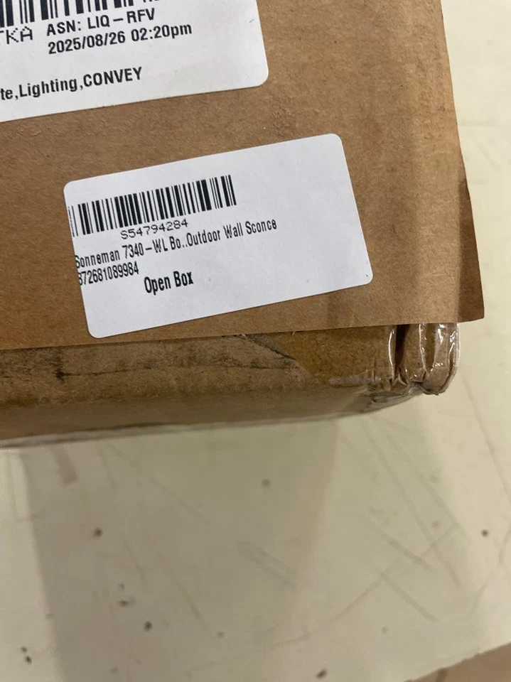 Sonneman 7340-WL Caja Luz Única 4-1/2" Alto Integrado LED Aplique de Pared Exterior Foto 4 de 4