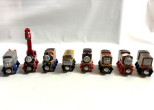 Thomas Friends Wooden Railway Train Engine Lot of 8 Magnetic Salty Hugo Ashima