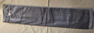 ANVIL TOWELS PLUS GOLFBAG TRI-FOLD BLACK TOWEL 26 X 16