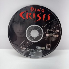 Dino Crisis (Sega Dreamcast 2000) Complete in Box CIB Tested Good CD See Pics