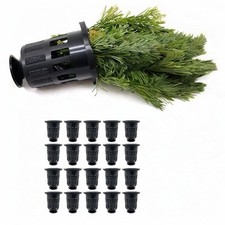 20x Hydroponic Planting Mesh Net Pots Compact with Sponge Hydroponic Cups 0.47 per sponge