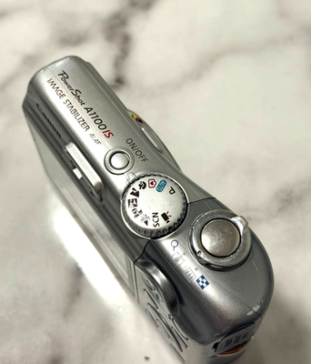 Canon PowerShot A1100 IS 12.1MP Digital Camera Silver | eBay
