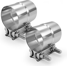2.5 Inch Exhaust Clamp 2 12 Lap Joint Band Clamp Stainless Steel 304 For 2.5 2.5 Inch Exhaust Clamp 2 12 Lap Joint Band Clamp Stainless Steel 304 For 2.5