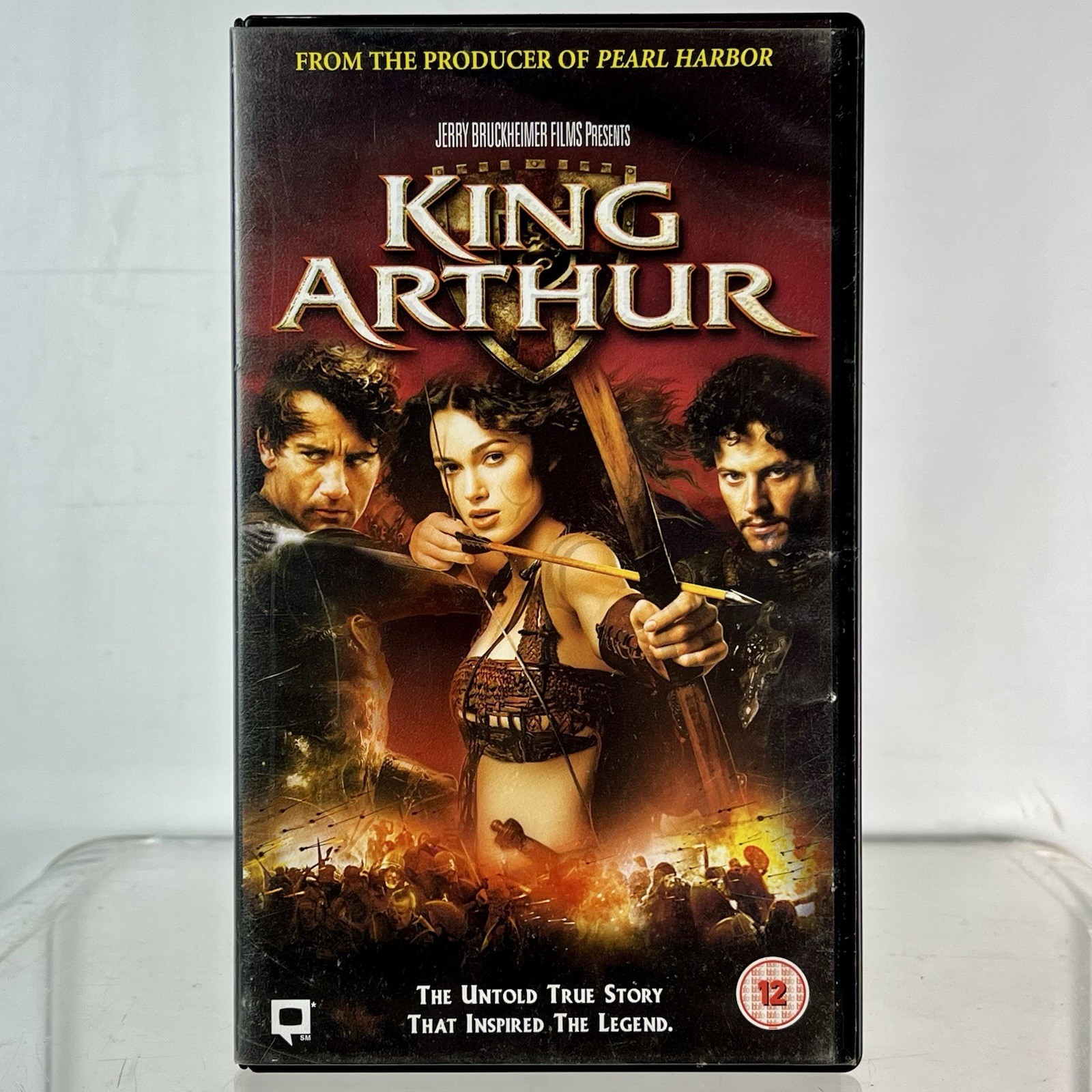 KING ARTHUR Video Tape VHS CASSETTE PAL 2004 Clive Owen Keira Knightley