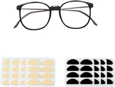 32 Pairs Thin 2mm Anti-Slip Eyeglass Nose Pads – Self-Adhesive Foam Replacemen