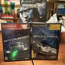 Spy Hunter 1 & 2 & nowhere to runPS2 PlayStation 2 Game & Case