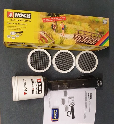 Noch Grasmaster 2.0 60135, 3xFeindosierer, neuwertig, benutzt-Top Zustand in OVP