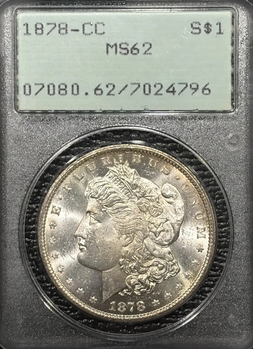 MS 62 Graded 1878 Year Morgan US Dollars (1878-1921) for sale | eBay