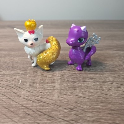 Disney Palace Pets Whisker Haven Tales Pumpkin Fox and Ash Dragon Figures Lot