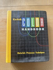Vintage 1950 Kodak Color Handbook Multi Ring Binder Manuals Data Books Extras