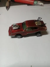 HOT WHEELS RED LINE ERA JOHNNY LIGHTNING MAD MAVERICK RUBY RED C9 See Pictures 