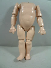 6.5" Reproduction German Fully Jointed Toddler Doll Body  Good Stringing HTF WOW