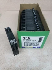 1) New! Square D QOT1515 1 Pole 15 Amp 120 Volt Tandem Circuit Breaker *w Hook