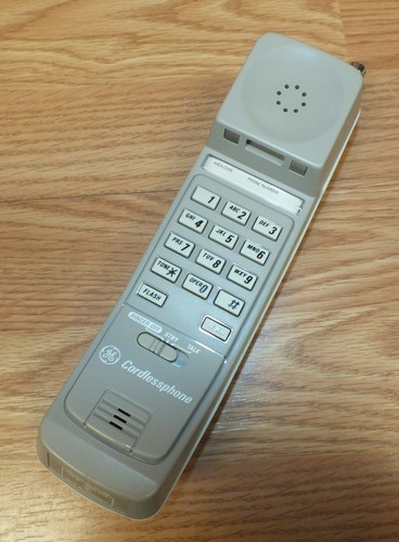 Sistema telefónico de seguridad digital inalámbrico doble cristal GE 2-9510A de colección *NUEVO* - Imagen 3 de 10