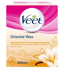 Veet Oriental Wax Essential Oils & Floral Vanilla Fragrance 250ml