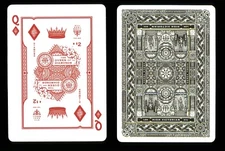 1 x playing card Theory11 High Victorian - Queen of Diamonds ZT 39
