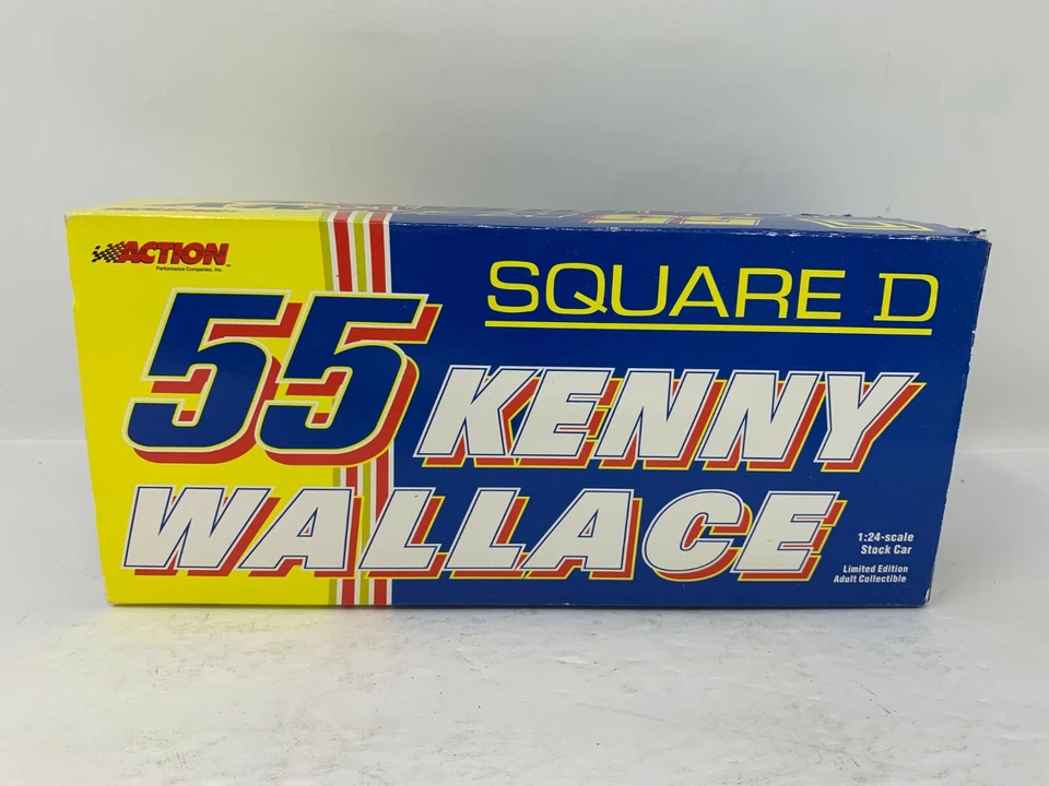 Action Nascar Kenny Wallace #55 Square D Chevy Monte Carlo BANK 1:24 Diecast - Image 4 of 4