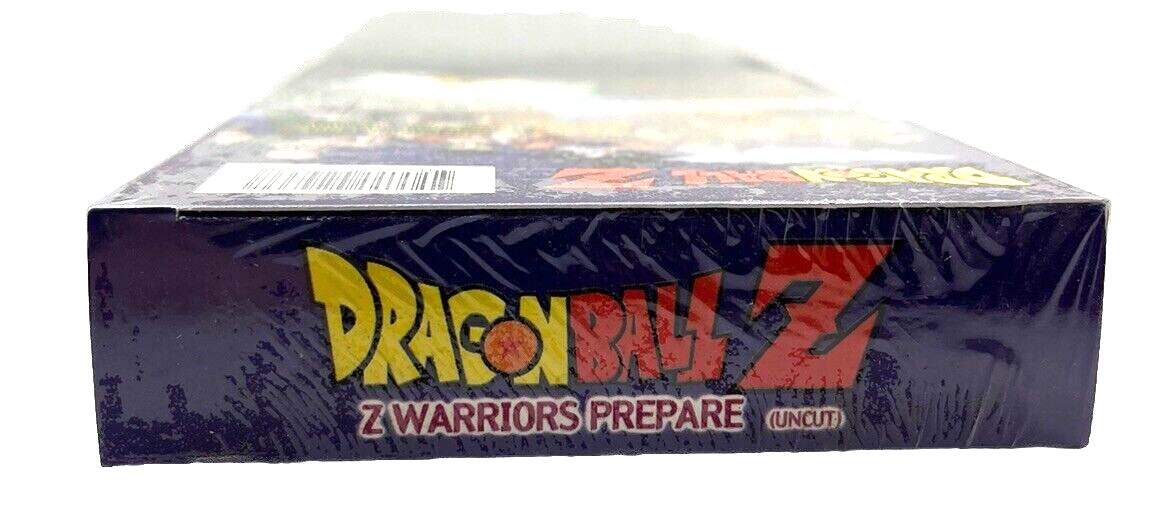 Dragon Ball Z ~ Z Warriors Prepare ~ Uncut VHS Tape ~ New Factory