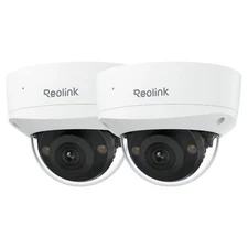 2 Pack Reolink 840A Home 8MP PoE Security Camera Color Night Vision 2 Way Talk