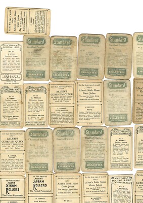 vfl cigarette cards VFL Cigarette Cards - Collection of 26 cards - Rare !!!!