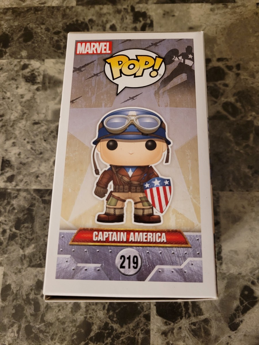 アメコミ Funko Pop Captain America 219 Funko Pop! Marvel Captain America (WWII) Spring Convention
