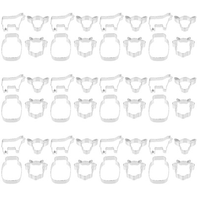 48 Pcs Lebensmittel Fondant Backen Kuh