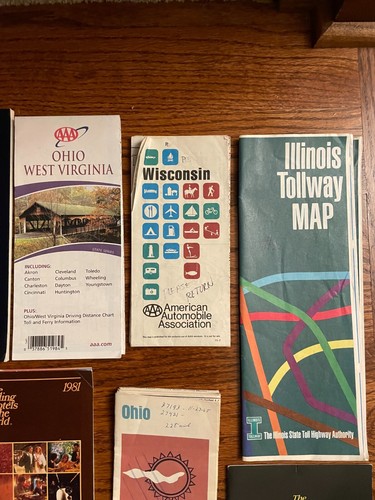 Travel Brochures Highway Maps Postcards Lot 1980s-90s Florida Canada New Orleans - Picture 12 of 17