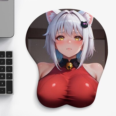 3D Koneko Toujou [High School DxD] Silicone Mouse Pad Table Mat Game Pad 26x21cm
