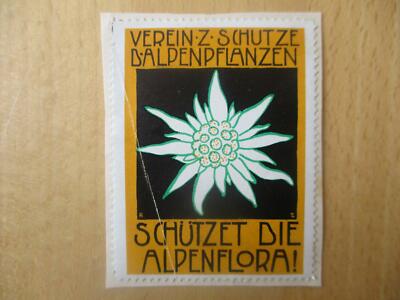 (3307) Reklamemarke - Verein zum Schutze d. Alpenpflanzen