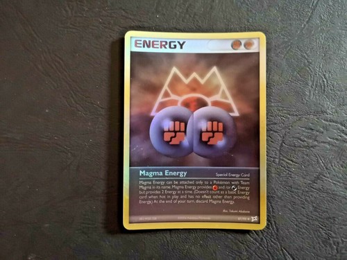 ENERGIA MAGMA 87/93 HOLO Ex Team Magma vs Idro Pokemon Card Nintendo 2004 - Foto 2 di 10