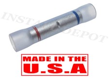 50 pcs Step Down Butt Connectors 16-14 to 22-18 AWG Reducer Wire Terminals USA