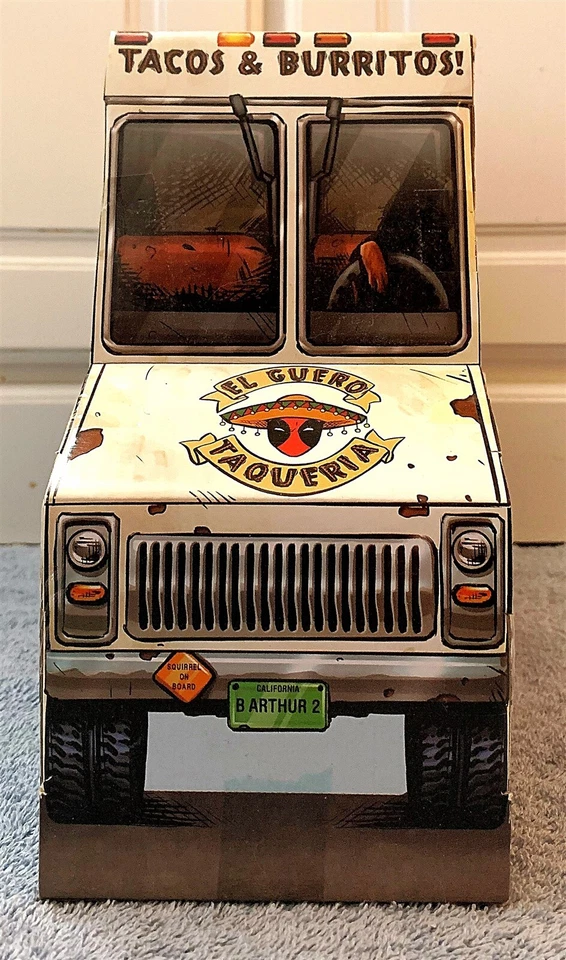 SDCC MARVEL UNIVERSE DEADPOOL CORPS TACO TRUCK COMIC CON EXCLUSIVE MINT/SEALED - Image 3 of 4