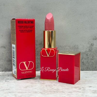 Valentino Rosso Satin Lip Color Lipstick - 101A Hot Beige Full  