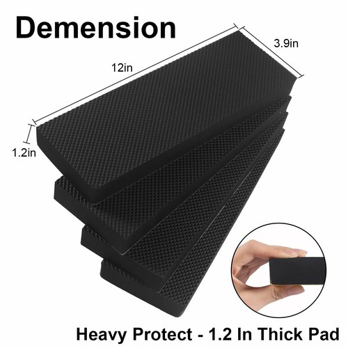 2/4Pack EVA Sefl Adhesive Garage Wall Protector Car Door Protector